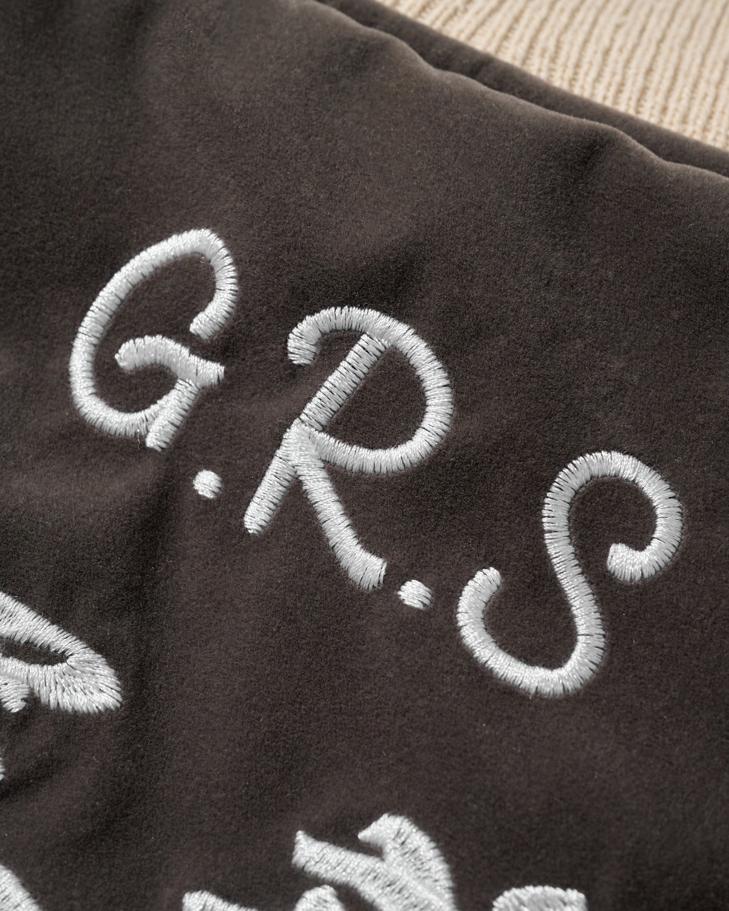 GRS SIGNATURE SOUVENIR JACKET / SLIVER & DIM GREY
