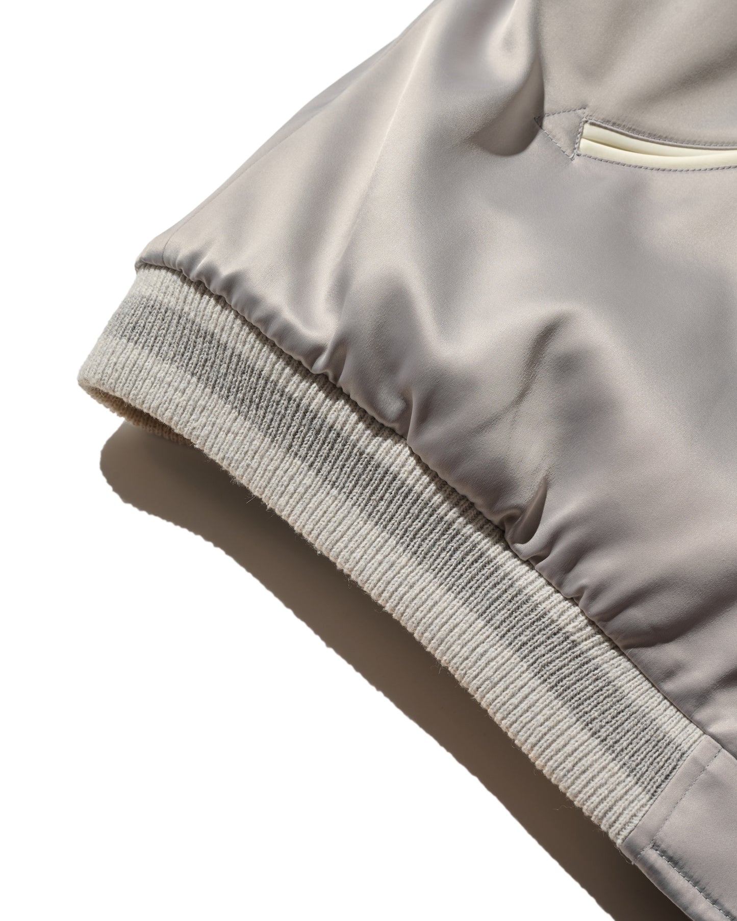 GRS SIGNATURE SOUVENIR JACKET / SLIVER & DIM GREY