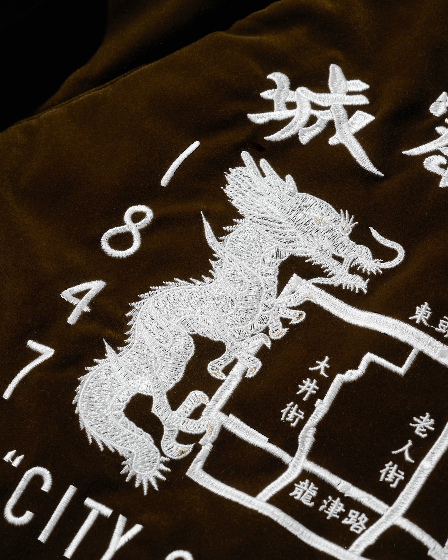 GRS SIGNATURE SOUVENIR JACKET / PALE YELLOW & HAZEL