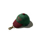 EMBROIDERY "KOWLOON CITY" MINI CAP POUCH / RED & GREEN