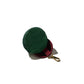 EMBROIDERY "KOWLOON CITY" MINI CAP POUCH / RED & GREEN