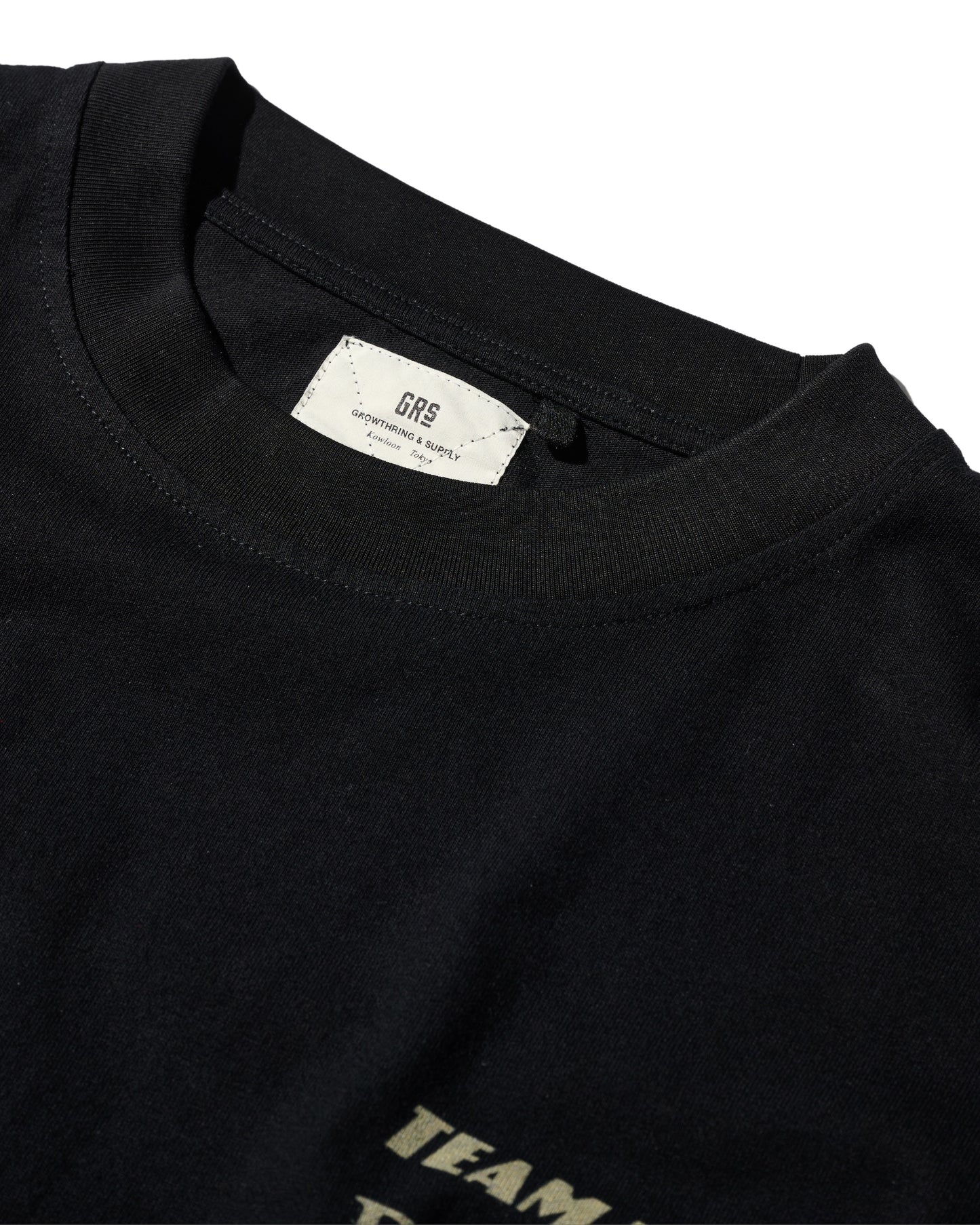 LS TEE / BLACK GOLD