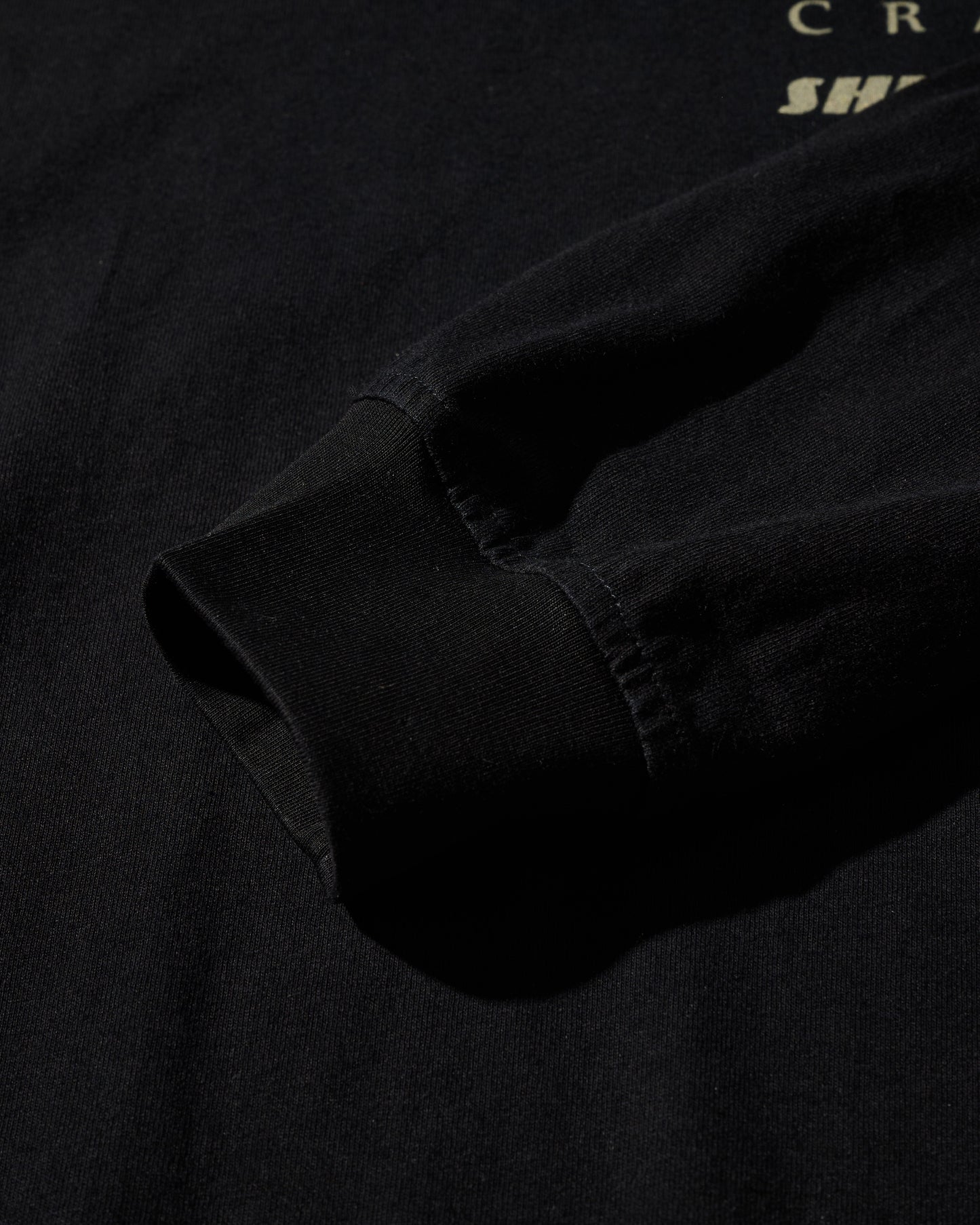 LS TEE / BLACK GOLD