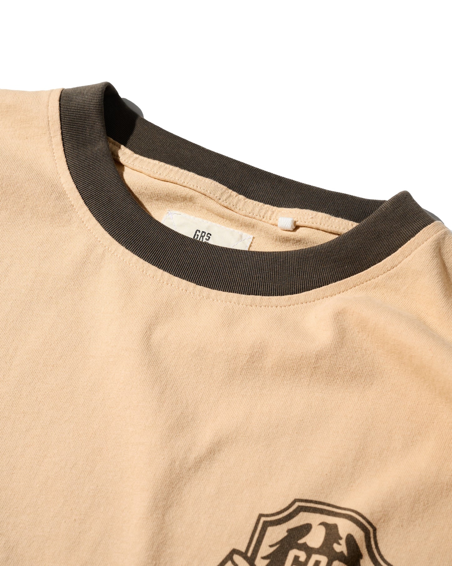 LS TEE / BEIGE BROWN