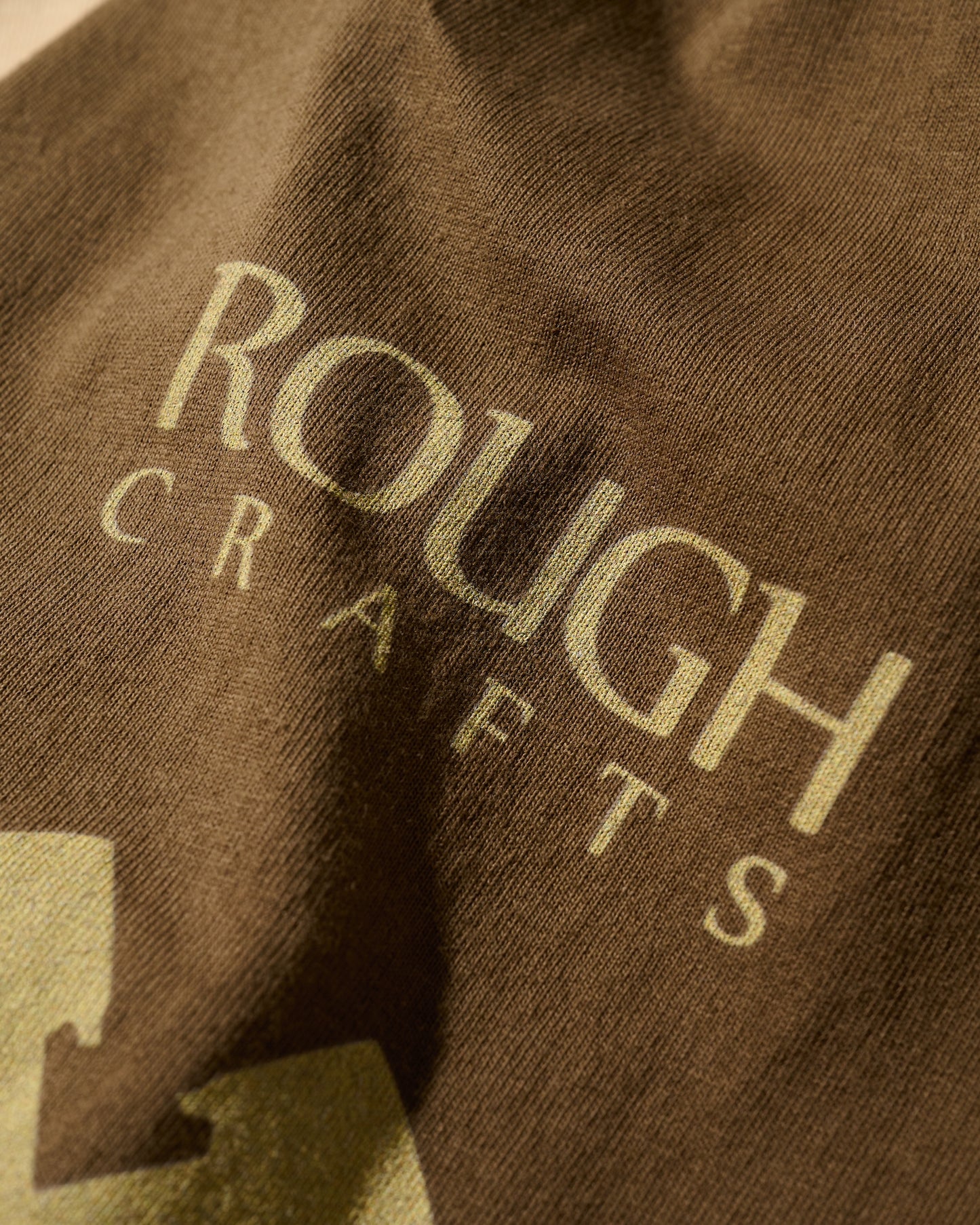 LS TEE / BEIGE BROWN