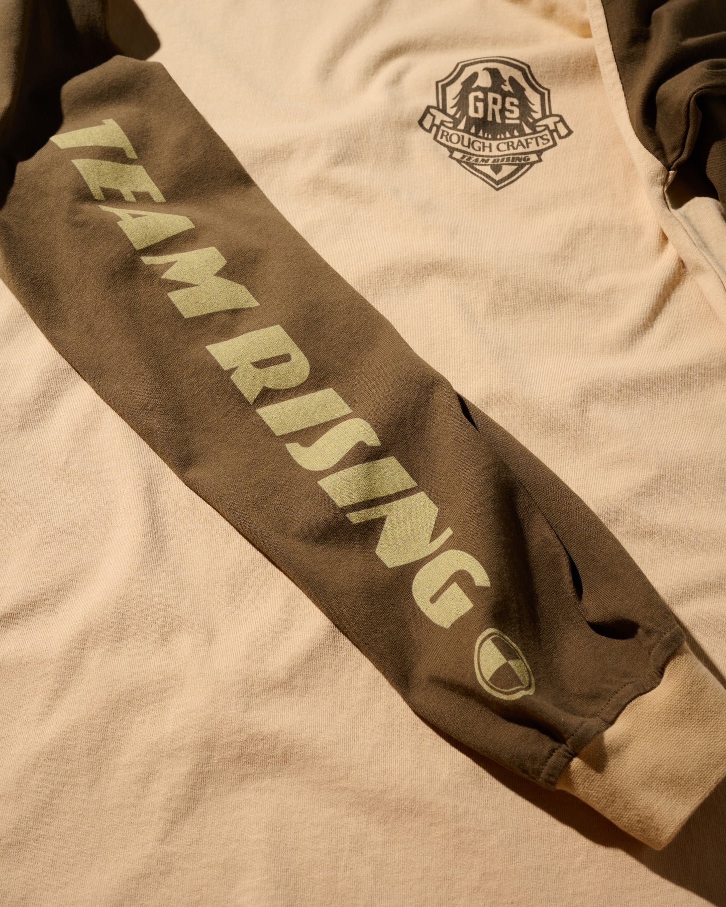 LS TEE / BEIGE BROWN