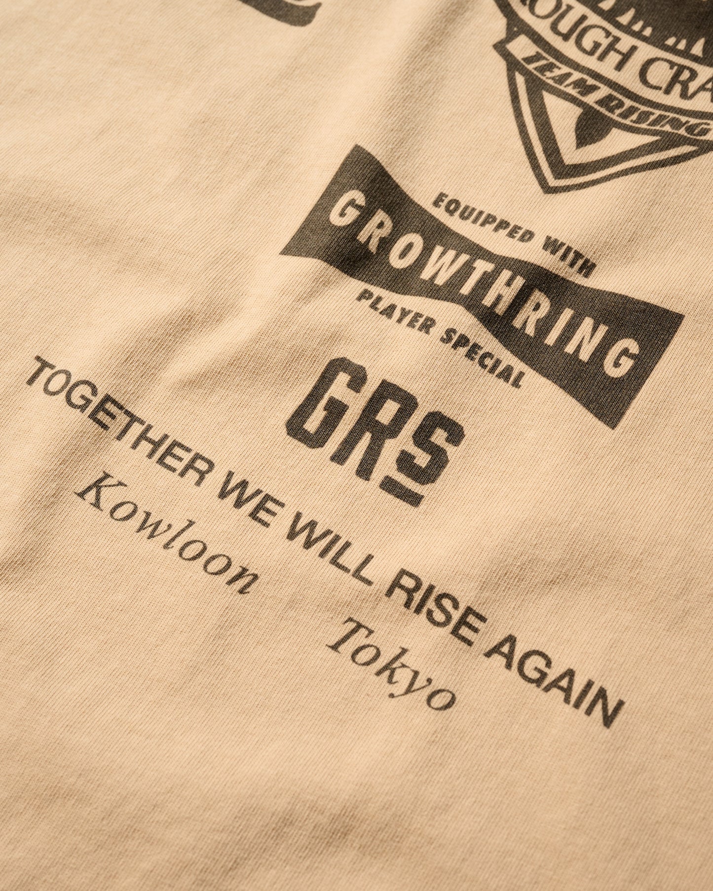 LS TEE / BEIGE BROWN