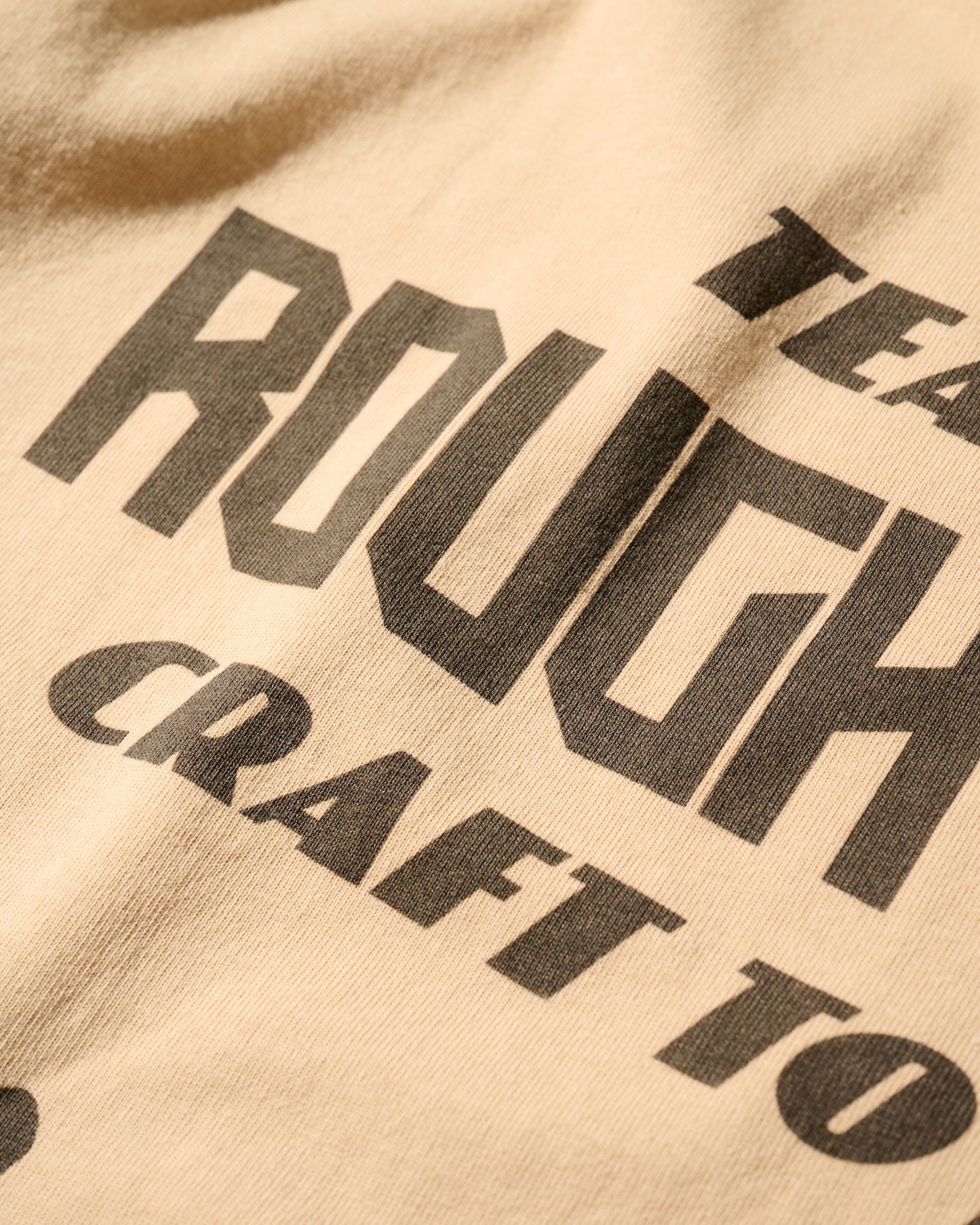 LS TEE / BEIGE BROWN