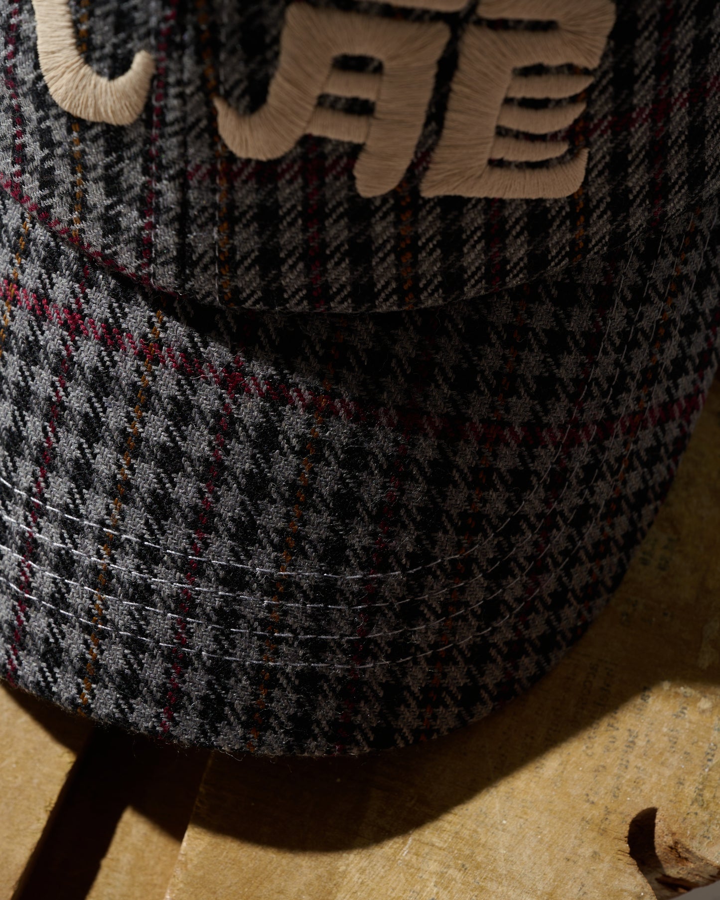 GRS Kowloon Embroidery Italian Suiting Wool Cap / Type 1