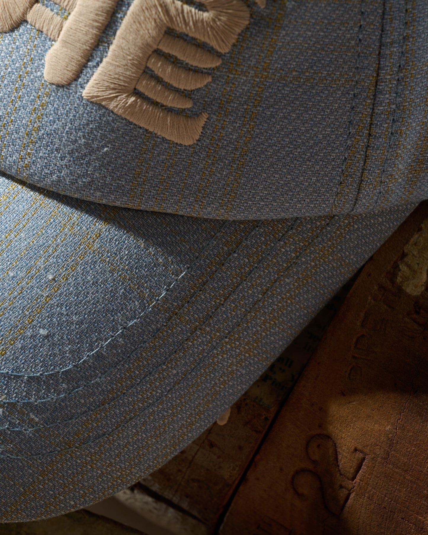 GRS Kowloon Embroidery Italian Suiting Wool Cap / Type 2
