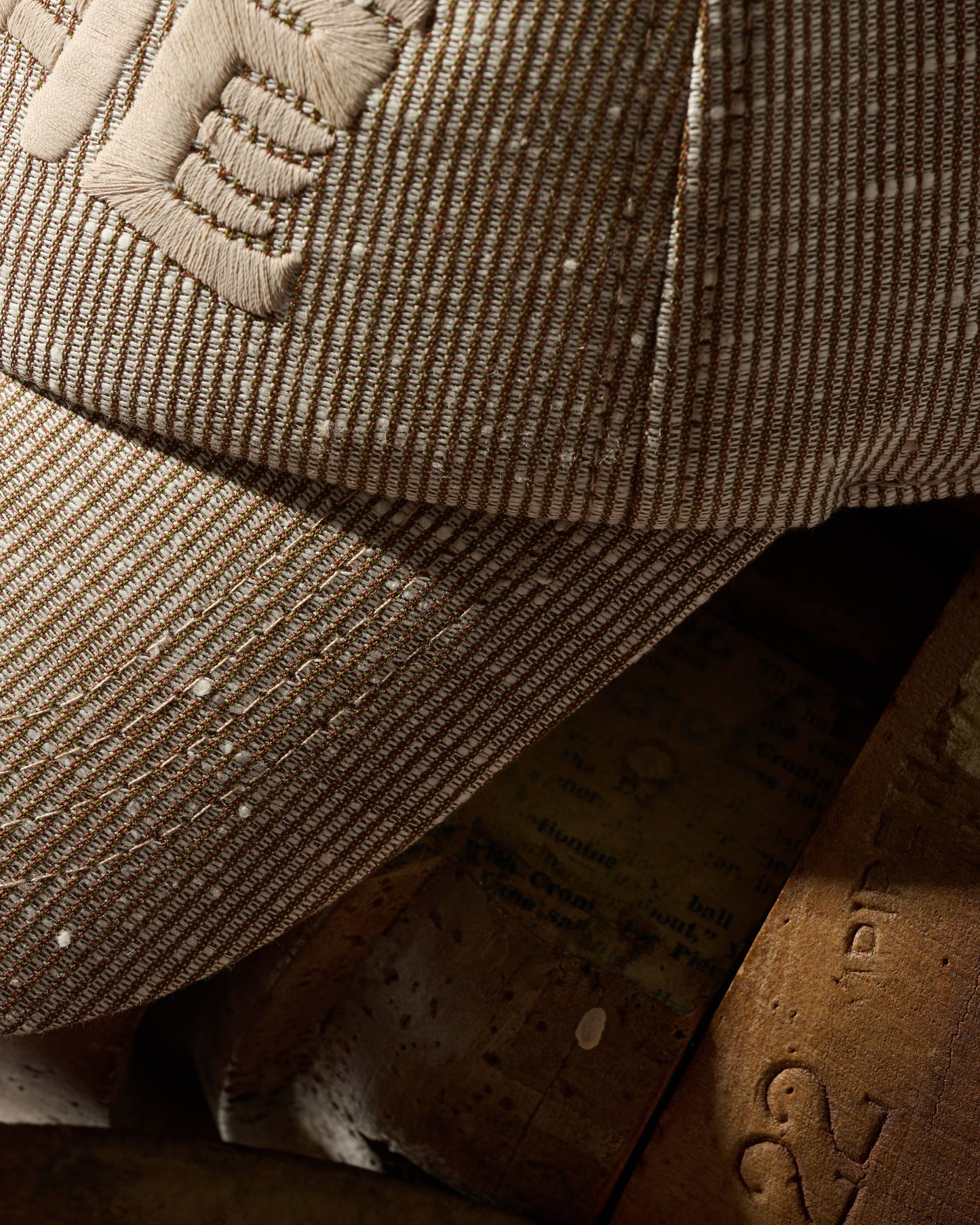 GRS Kowloon Embroidery Italian Suiting Wool Cap / Type 3