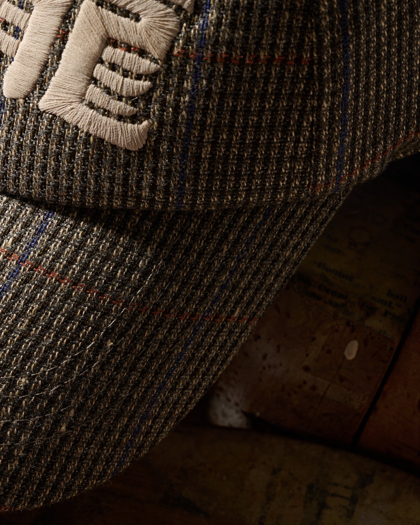 GRS Kowloon Embroidery Italian Suiting Wool Cap / Type 4