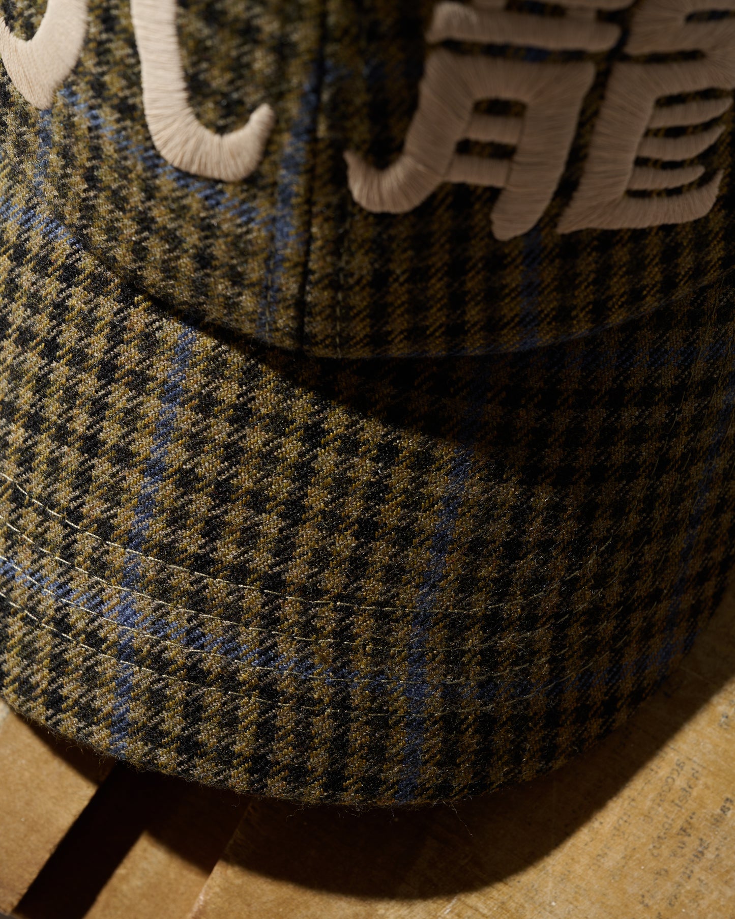 GRS Kowloon Embroidery Italian Suiting Wool Cap / Type 5
