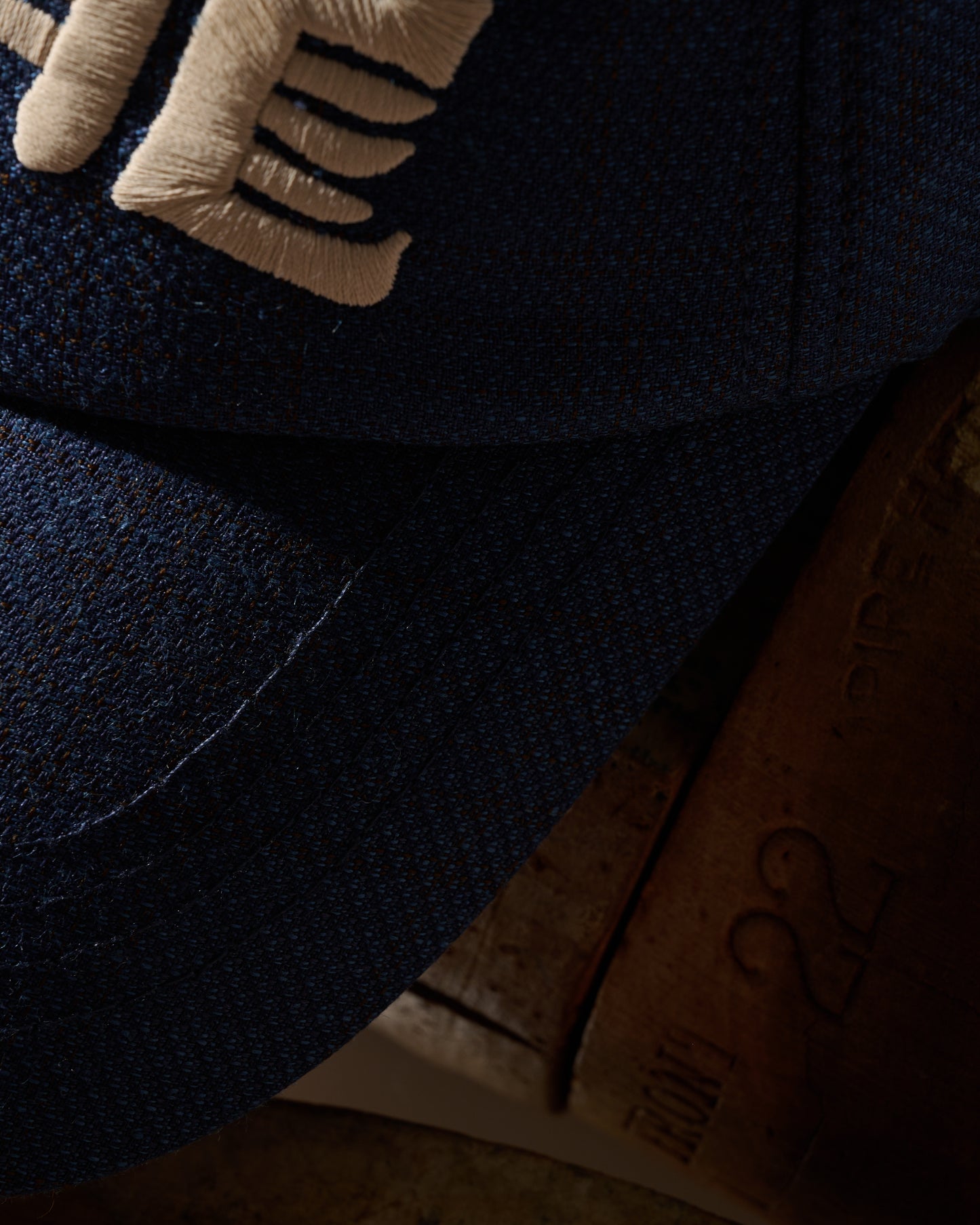 GRS Kowloon Embroidery Italian Suiting Wool Cap / Type 7