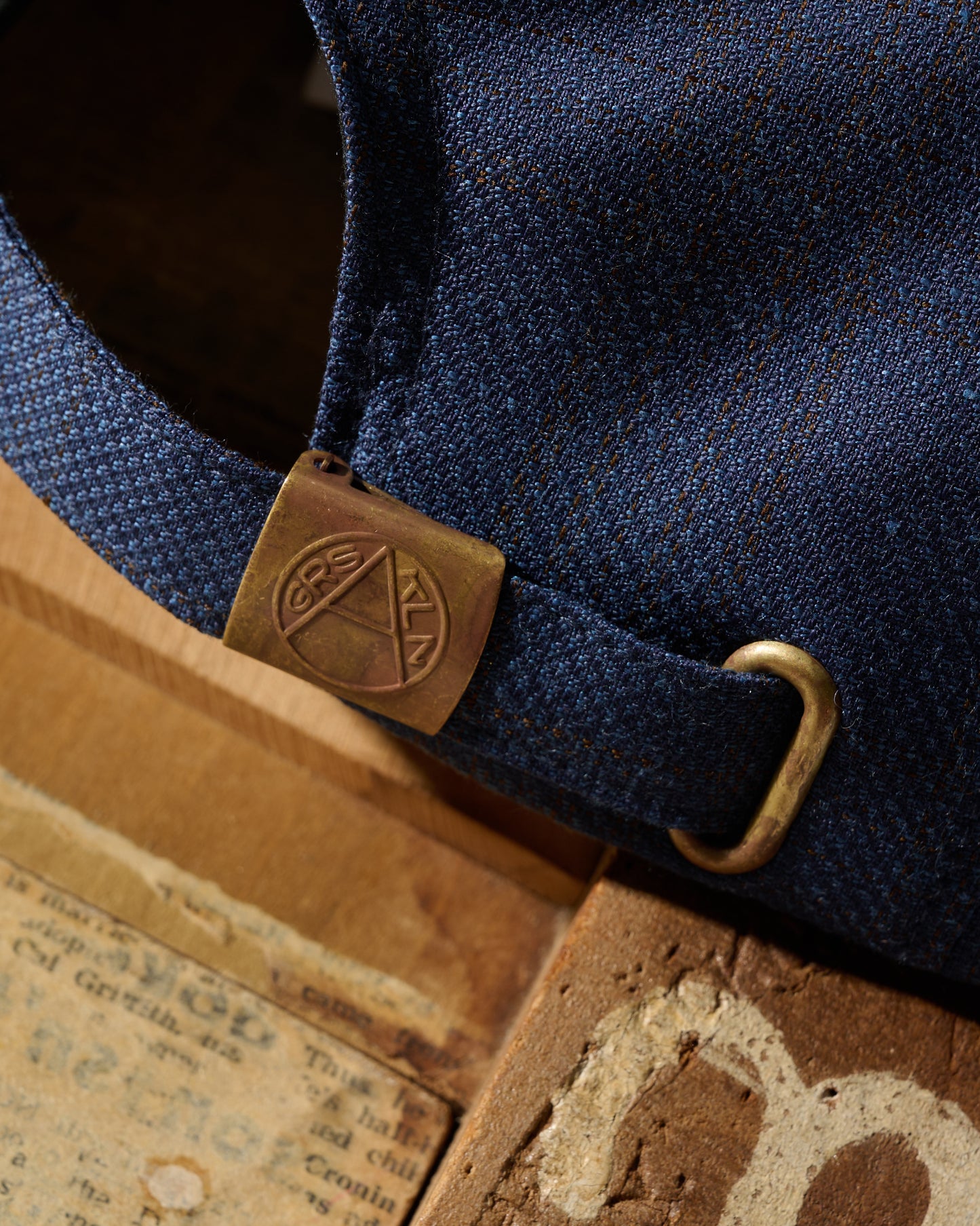 GRS Kowloon Embroidery Italian Suiting Wool Cap / Type 7