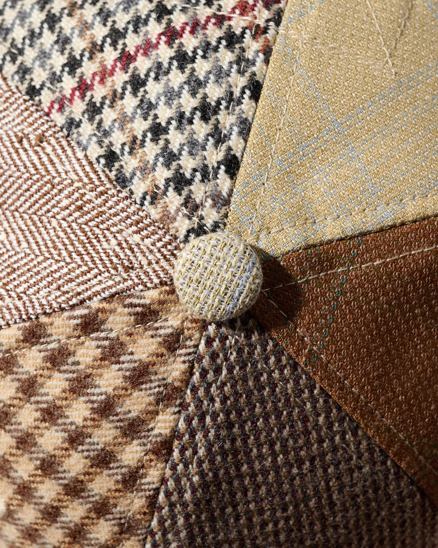 GRS Kowloon Embroidery Patchwork Italian Suiting Cap / Type 8