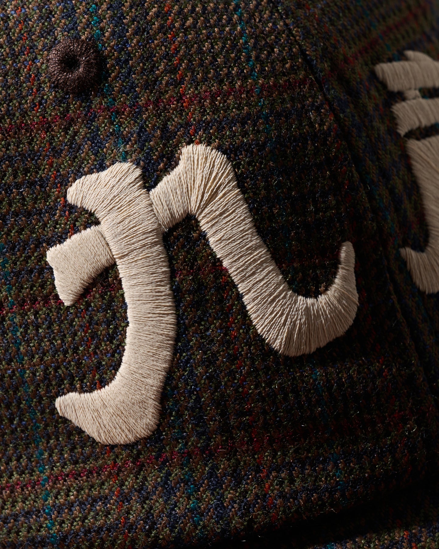 GRS Kowloon Embroidery Italian Suiting Wool Cap / Type 9