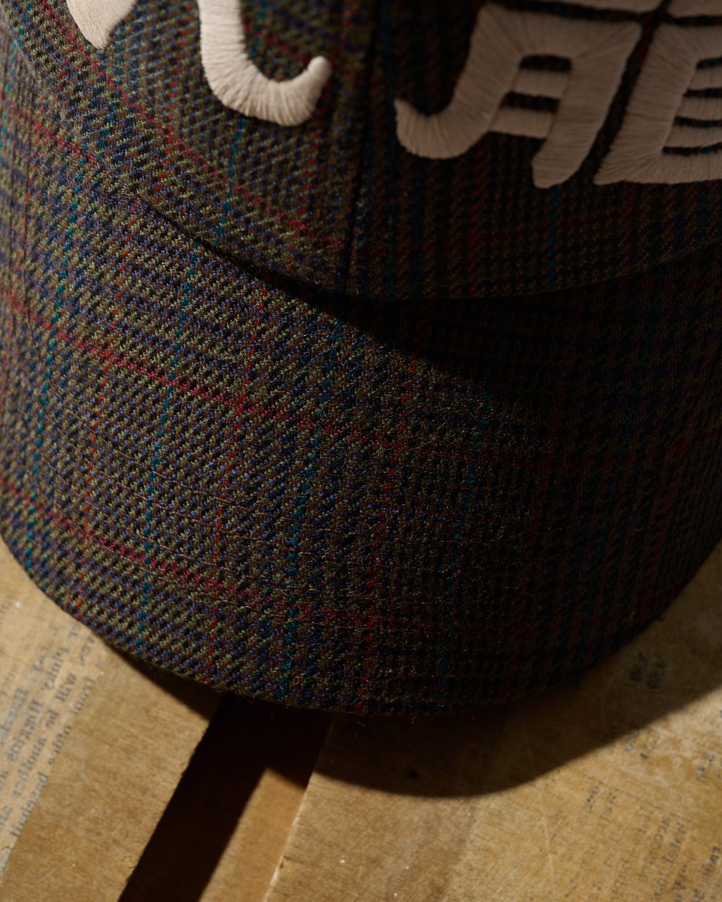 GRS Kowloon Embroidery Italian Suiting Wool Cap / Type 9
