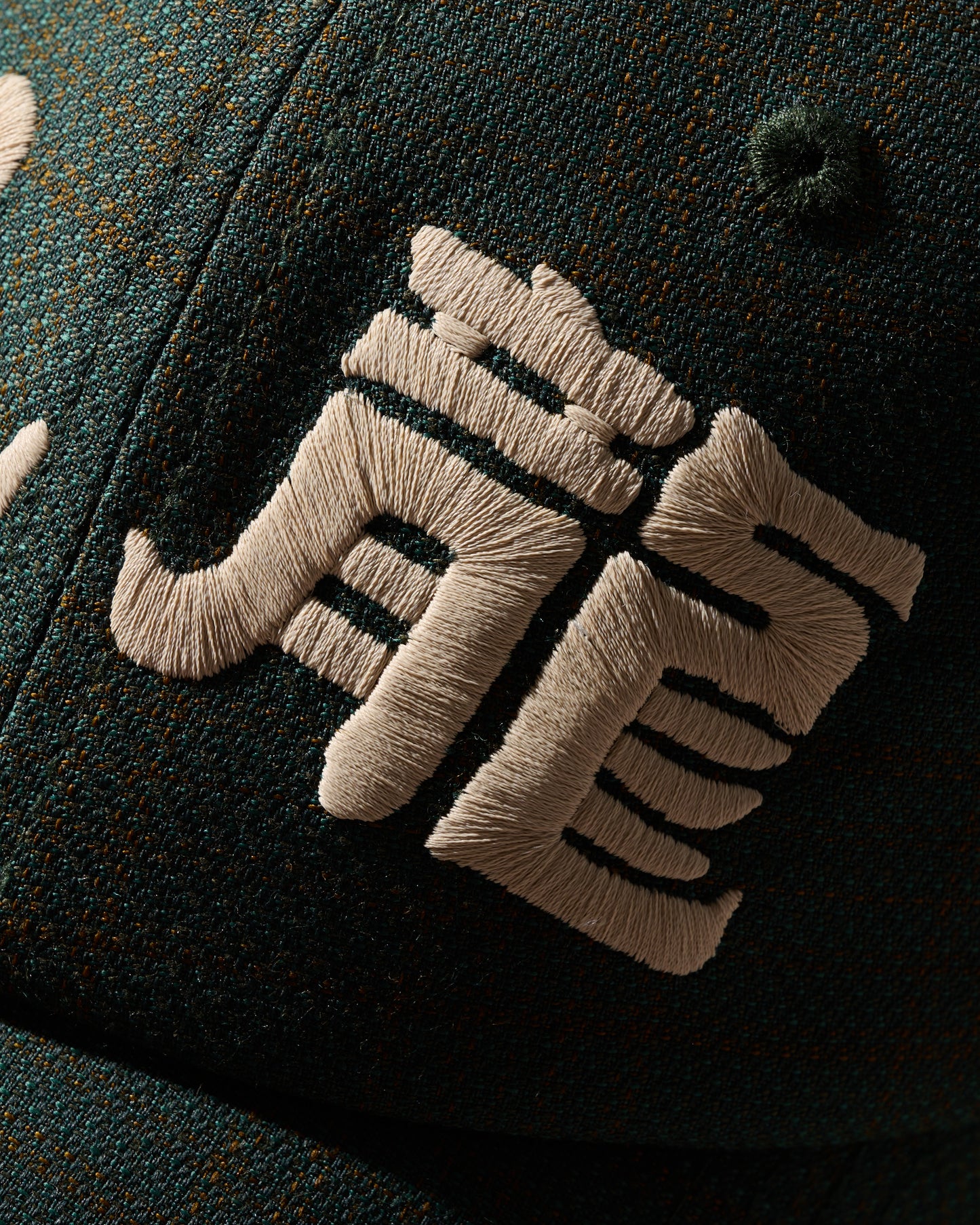 GRS Kowloon Embroidery Italian Suiting Wool Cap / Type 10