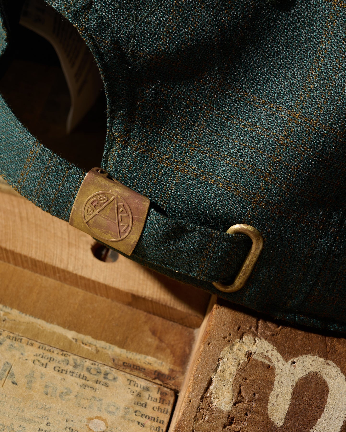 GRS Kowloon Embroidery Italian Suiting Wool Cap / Type 10