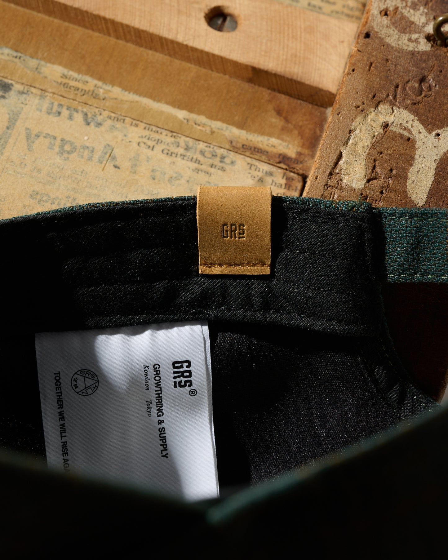 GRS Kowloon Embroidery Italian Suiting Wool Cap / Type 10