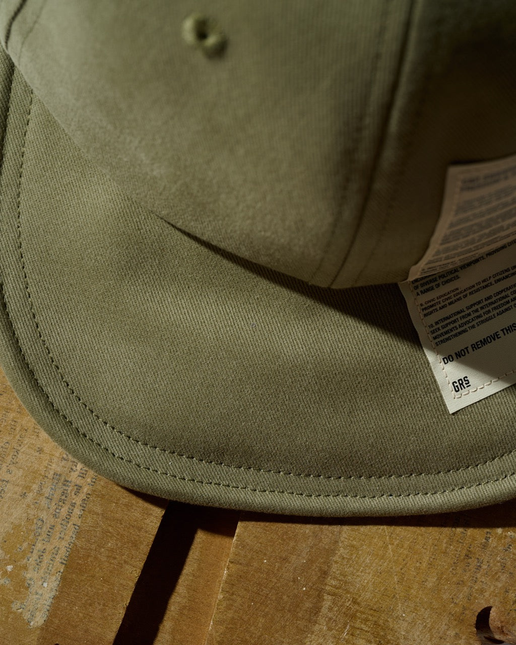F&P EMBROIDERY FREEDOM FLIP UP CAP / MILITARY GREEN