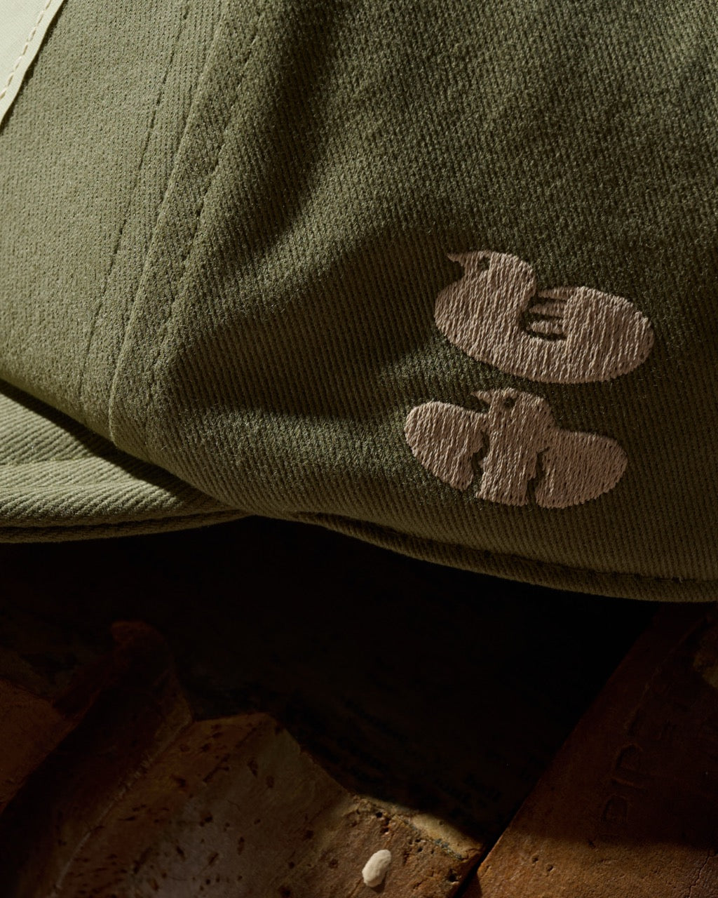 F&P EMBROIDERY FREEDOM FLIP UP CAP / MILITARY GREEN