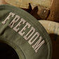 F&P EMBROIDERY FREEDOM FLIP UP CAP / MILITARY GREEN
