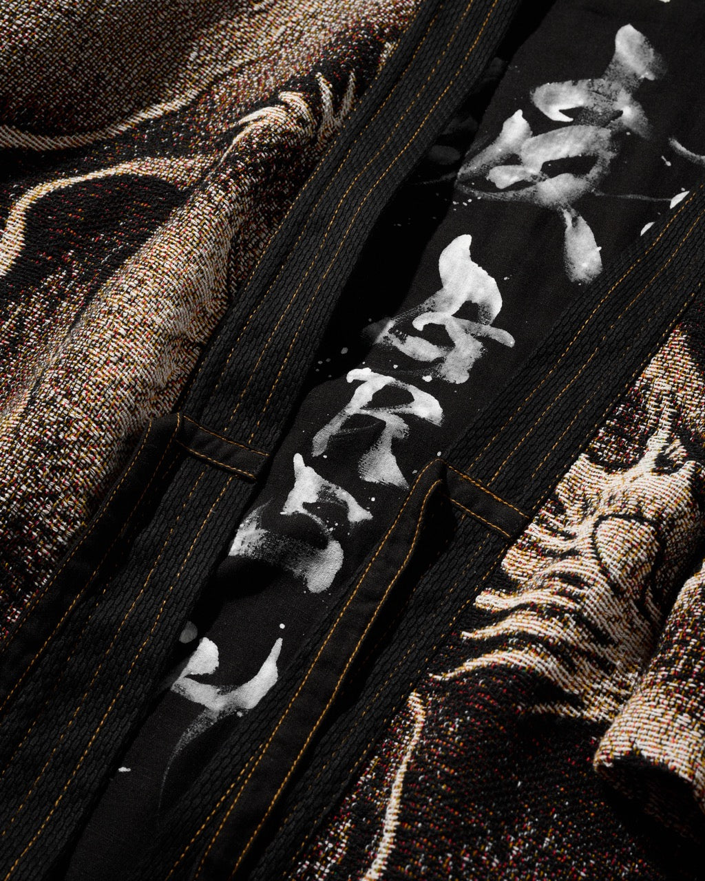 STD REVERSIBLE DRAGON JACQUARD 
FIREMAN HANTEN “DEFECT” / RYO UCHIYAMA EDITION