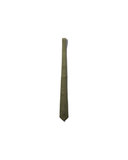 F&P USMC TROPICAL OFFICER TIE / MILITARY GREEN