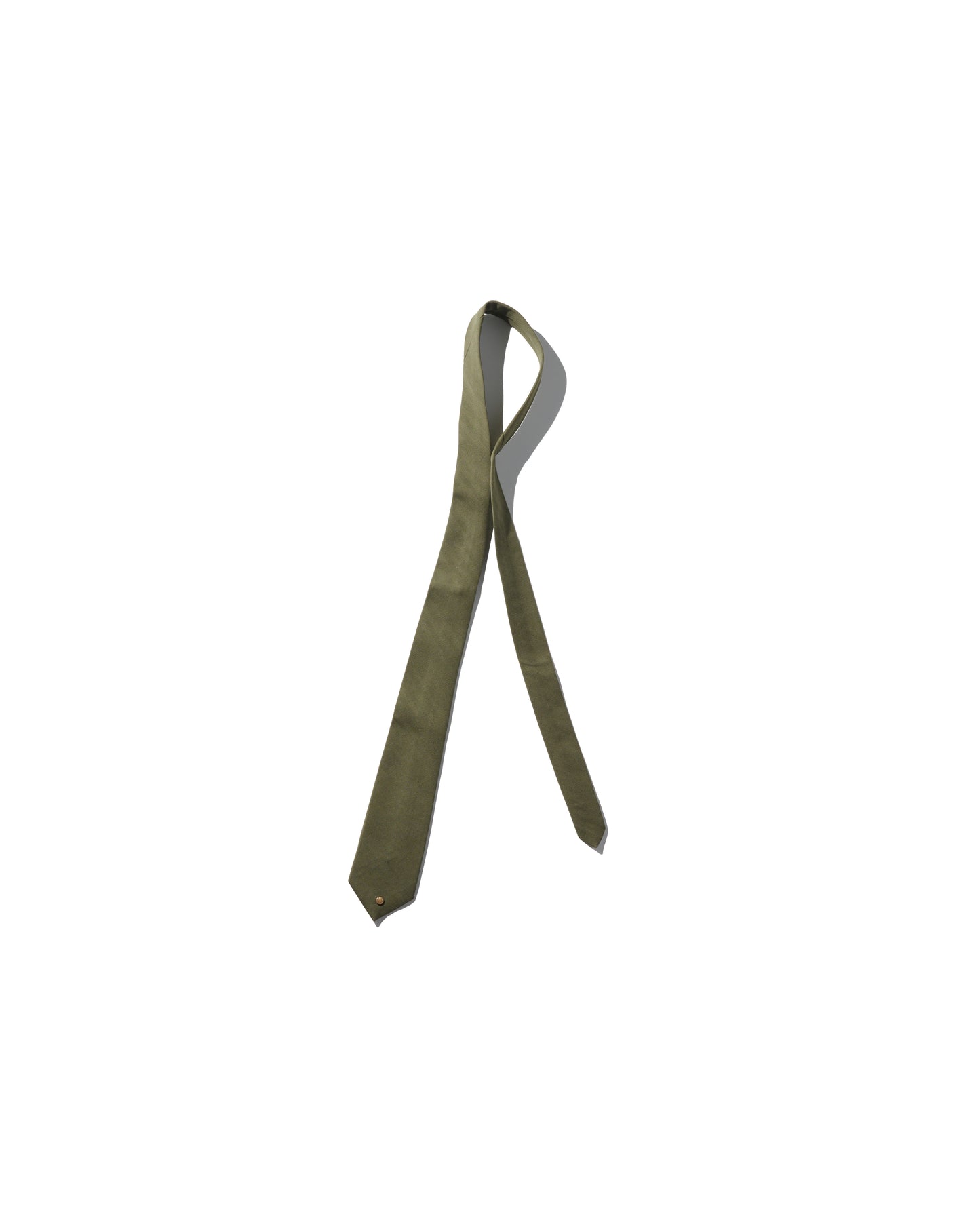 F&P USMC TROPICAL OFFICER TIE / MILITARY GREEN