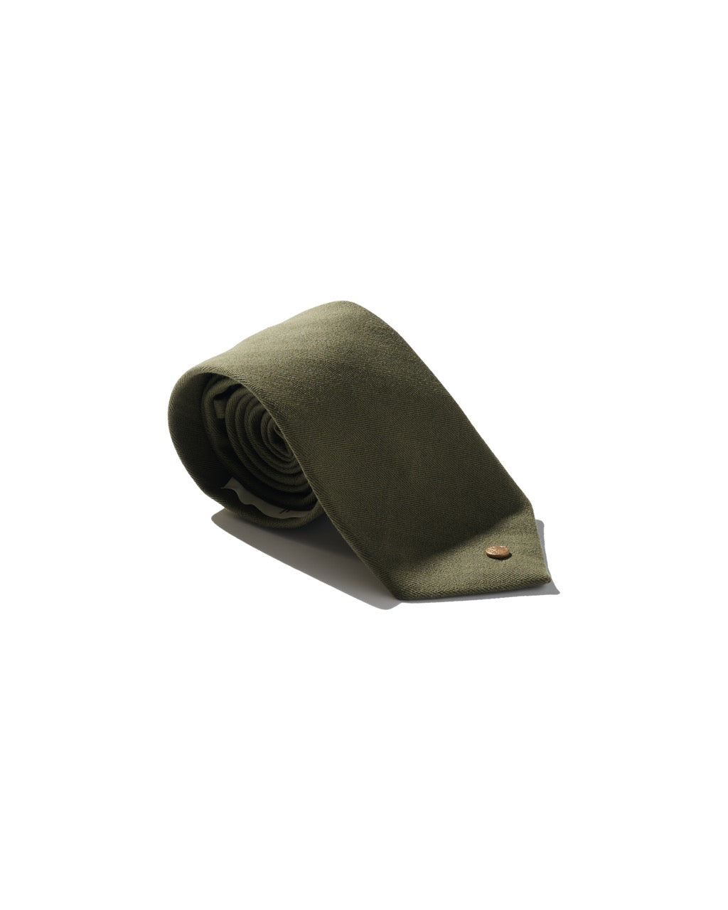 F&P USMC TROPICAL OFFICER TIE / MILITARY GREEN