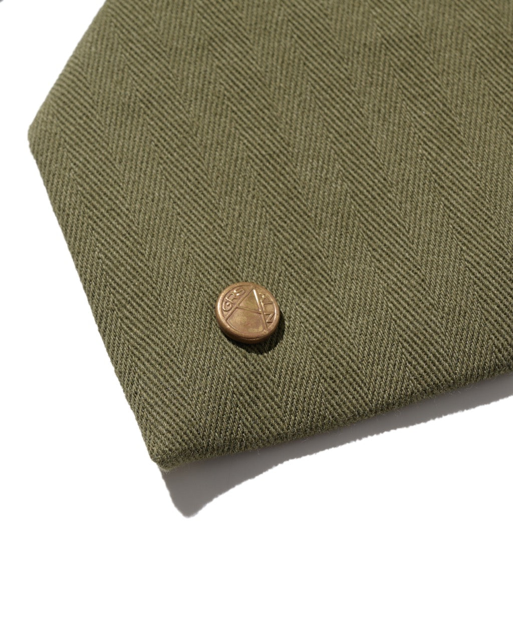 F&P USMC TROPICAL OFFICER TIE / MILITARY GREEN