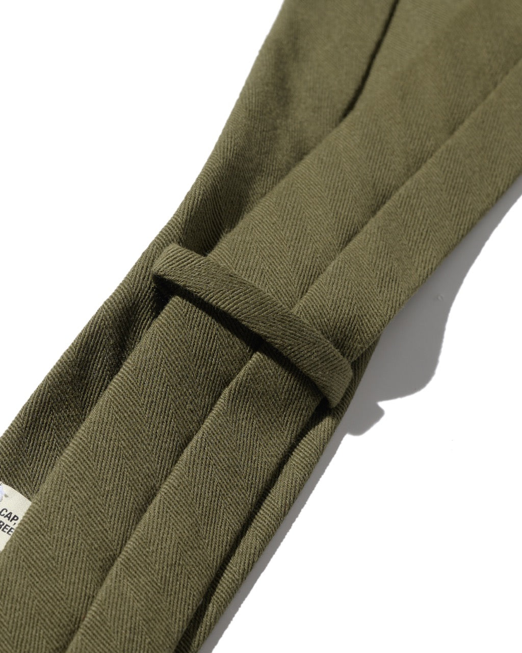 F&P USMC TROPICAL OFFICER TIE / MILITARY GREEN