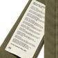 F&P USMC TROPICAL OFFICER TIE / MILITARY GREEN