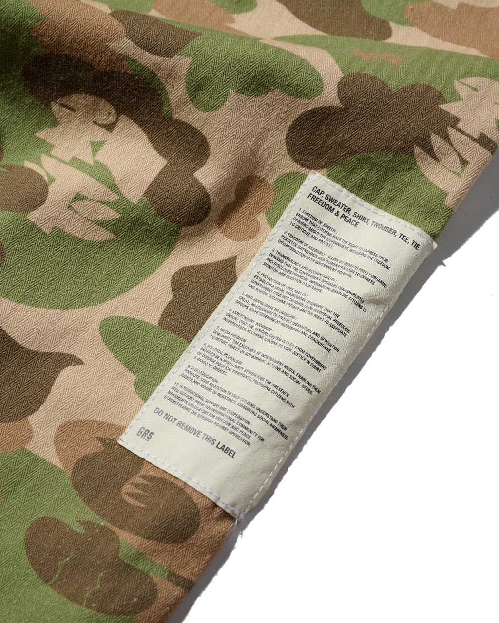 F&P USMC TROPICAL OFFICER TROUSER / F&P CAMO
