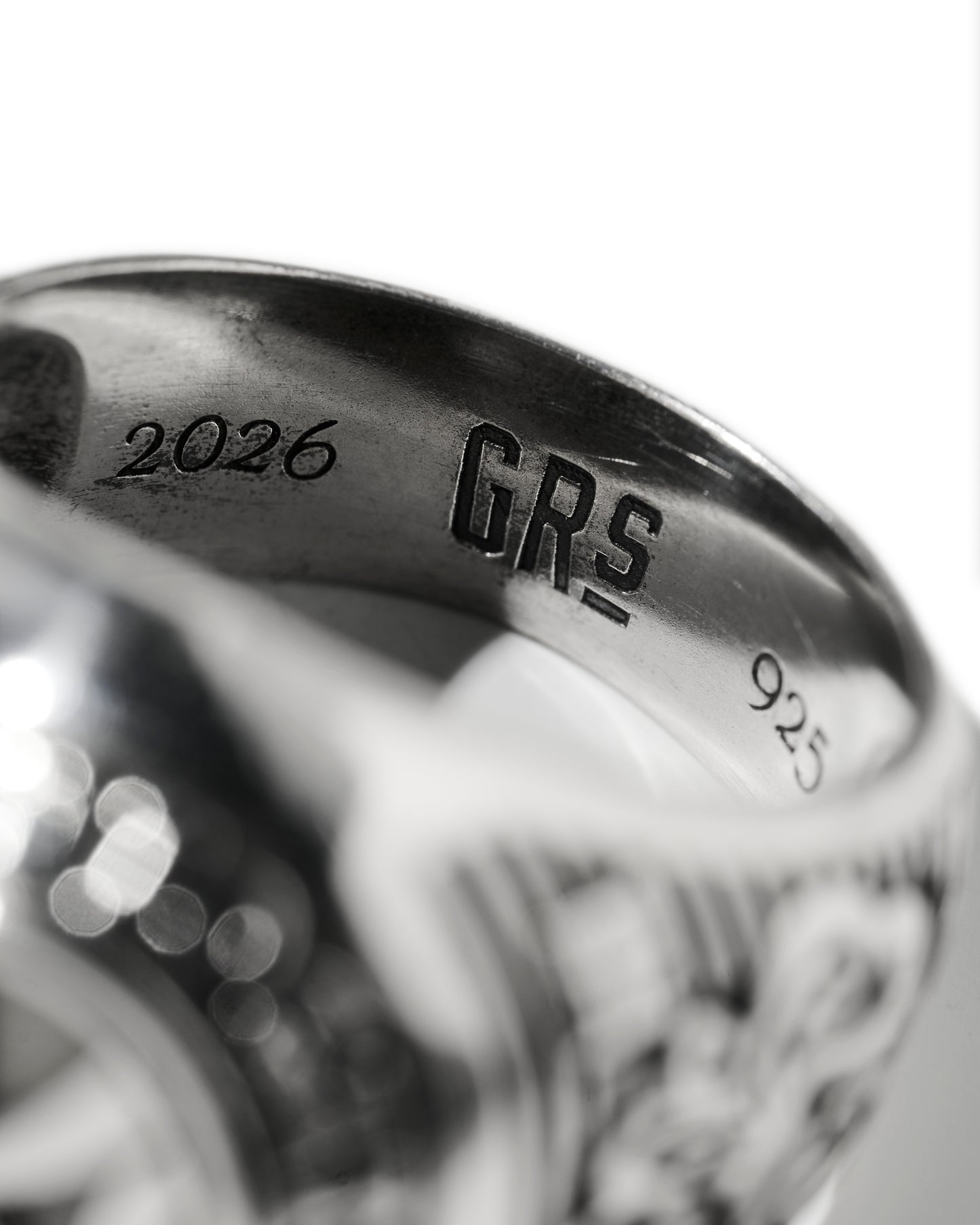 [PRE-ORDER] KN CHAMPION CLUB RING / 925 SLIVER