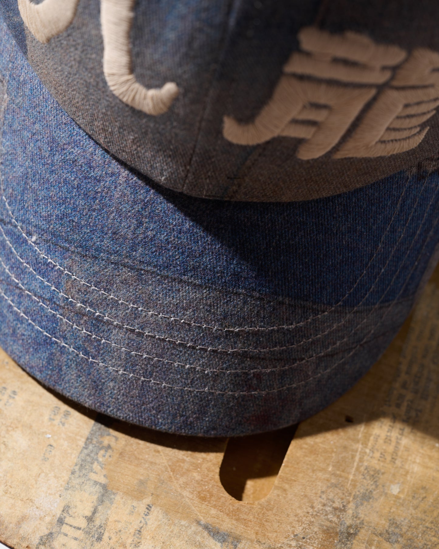 [PRE-ORDER] UNREAL USN DENIM KOWLOON SIX PANEL CAP