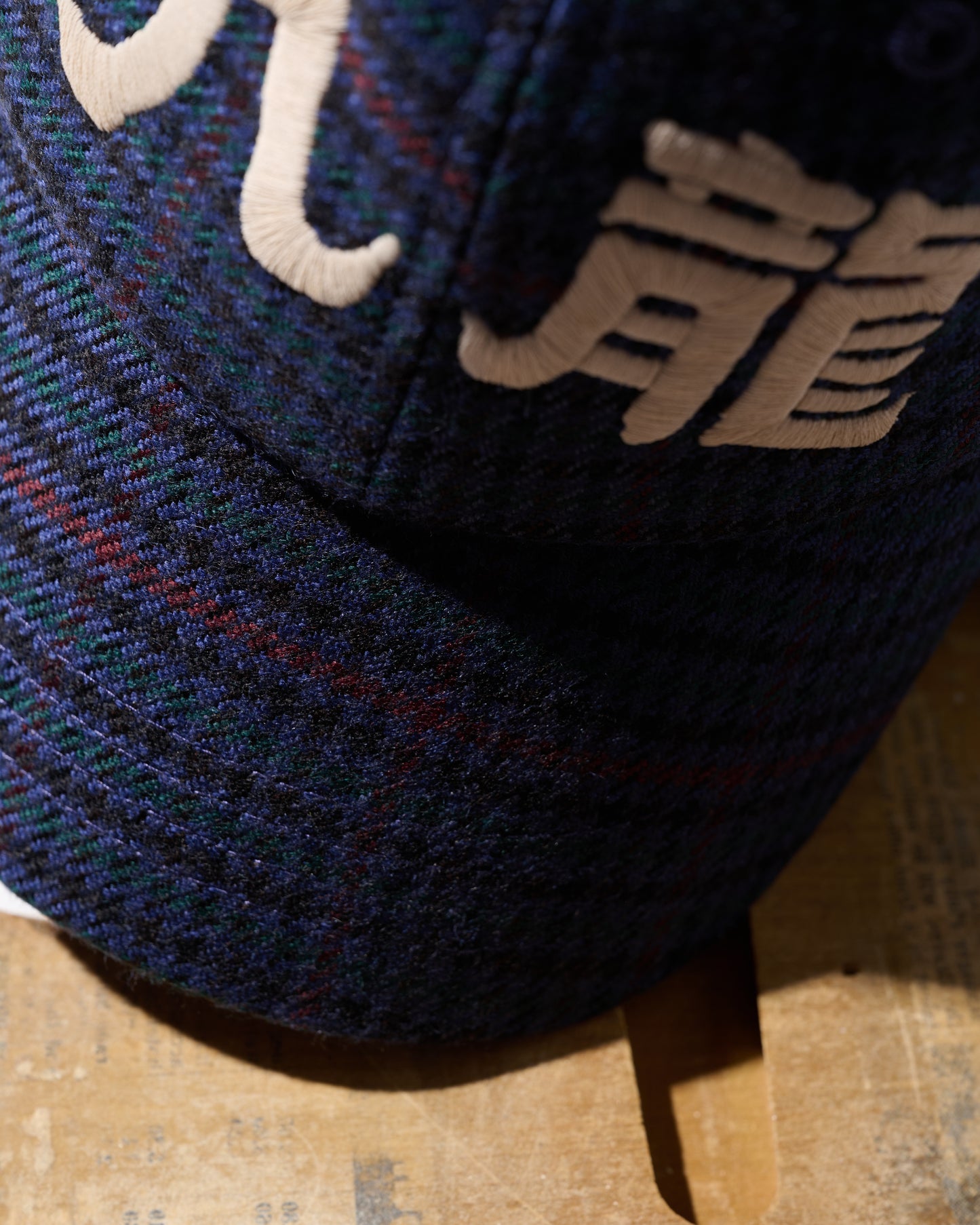 GRS Kowloon Embroidery Italian Suiting Wool Cap / Type 13