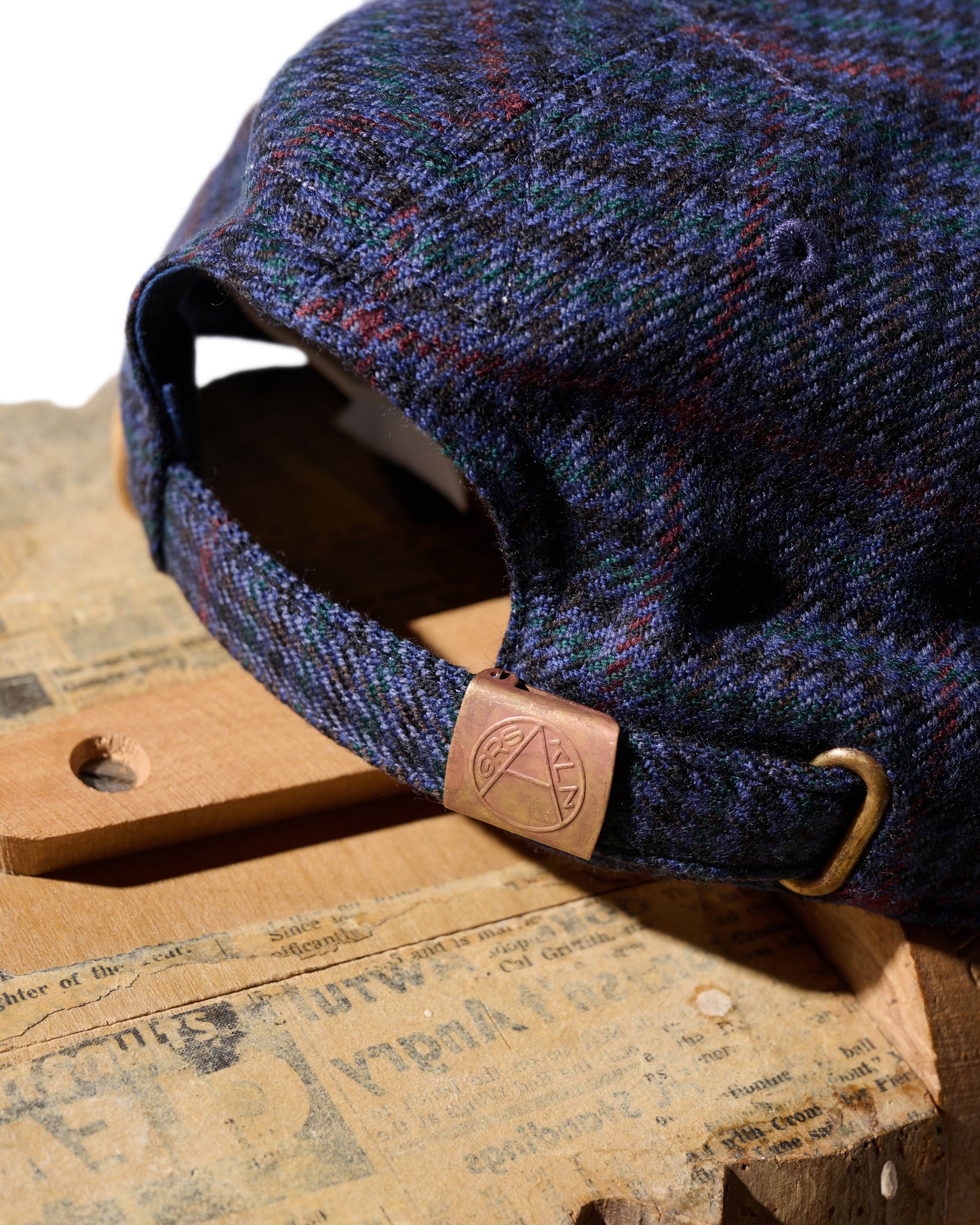 GRS Kowloon Embroidery Italian Suiting Wool Cap / Type 13