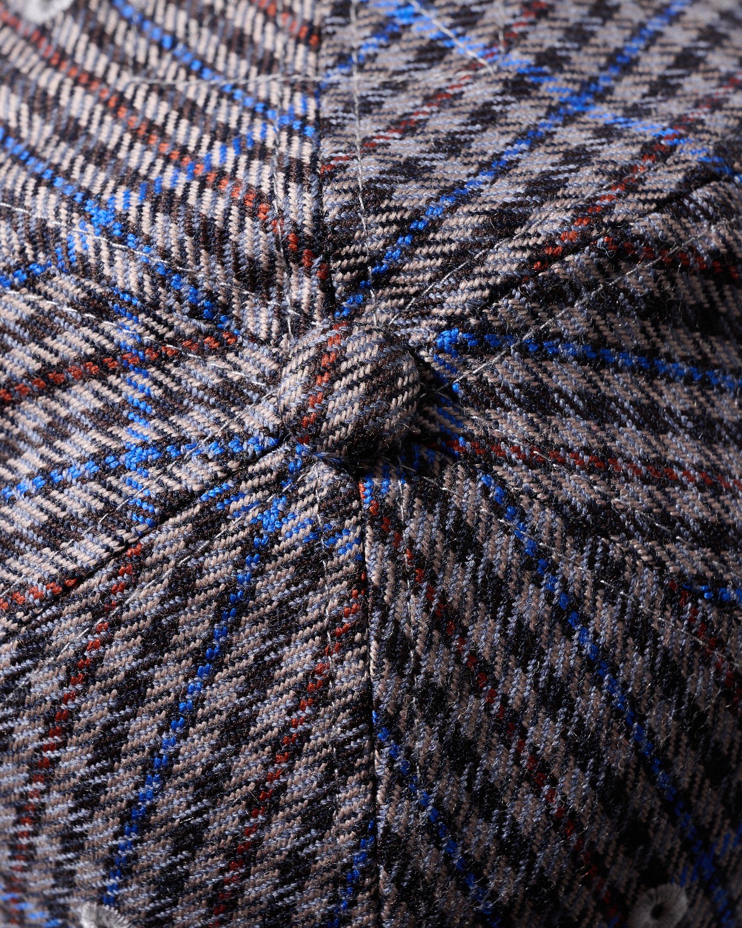 GRS Kowloon Embroidery Italian Suiting Wool Cap / Type 14