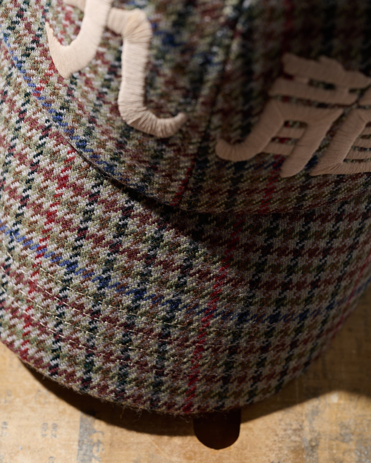 GRS Kowloon Embroidery Italian Suiting Wool Cap / Type 15