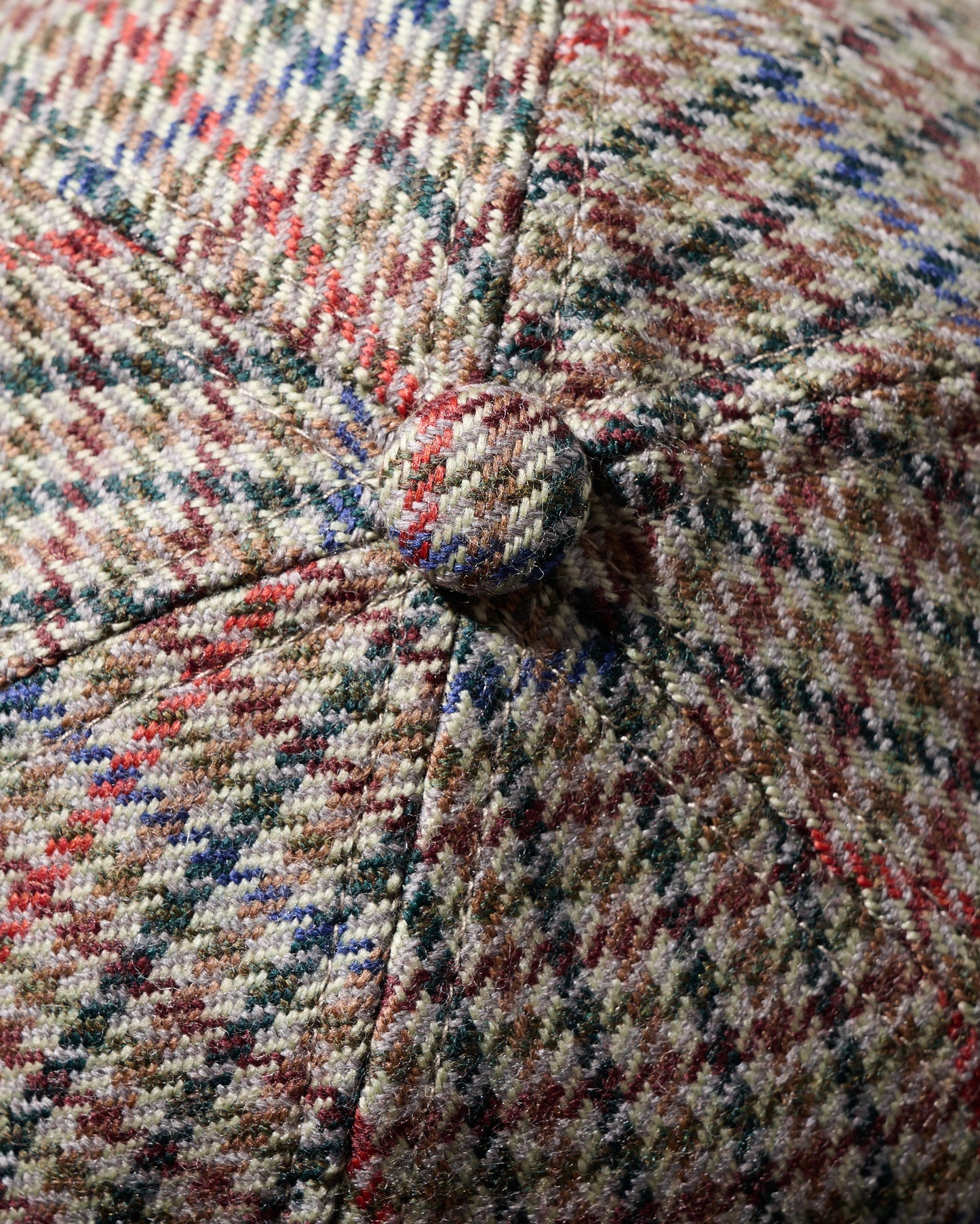 GRS Kowloon Embroidery Italian Suiting Wool Cap / Type 15