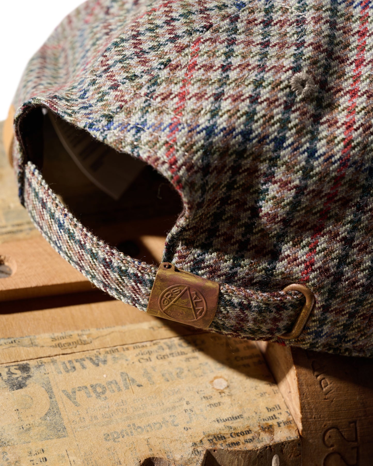 GRS Kowloon Embroidery Italian Suiting Wool Cap / Type 15