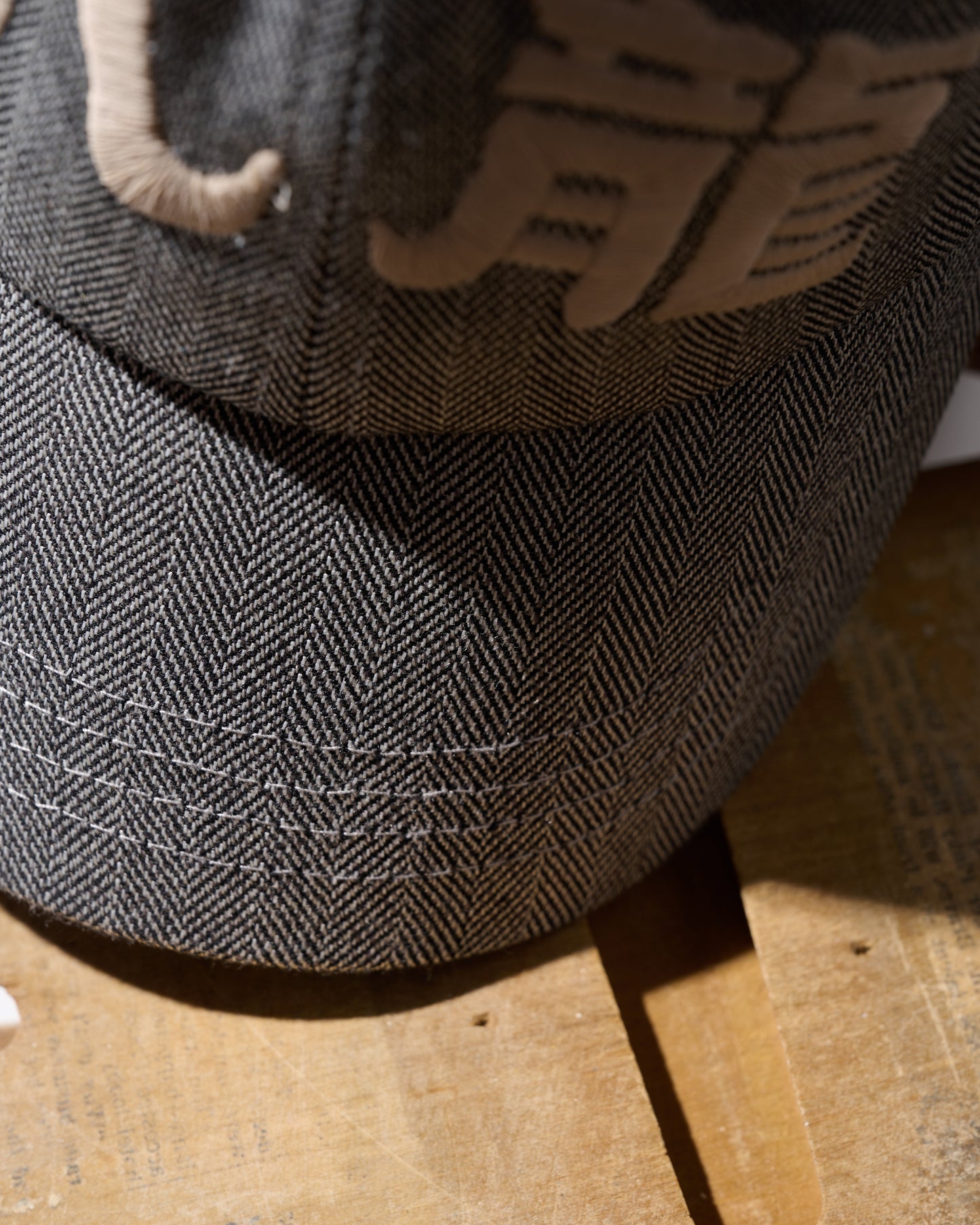 GRS Kowloon Embroidery Italian Suiting Wool Cap / Type 16