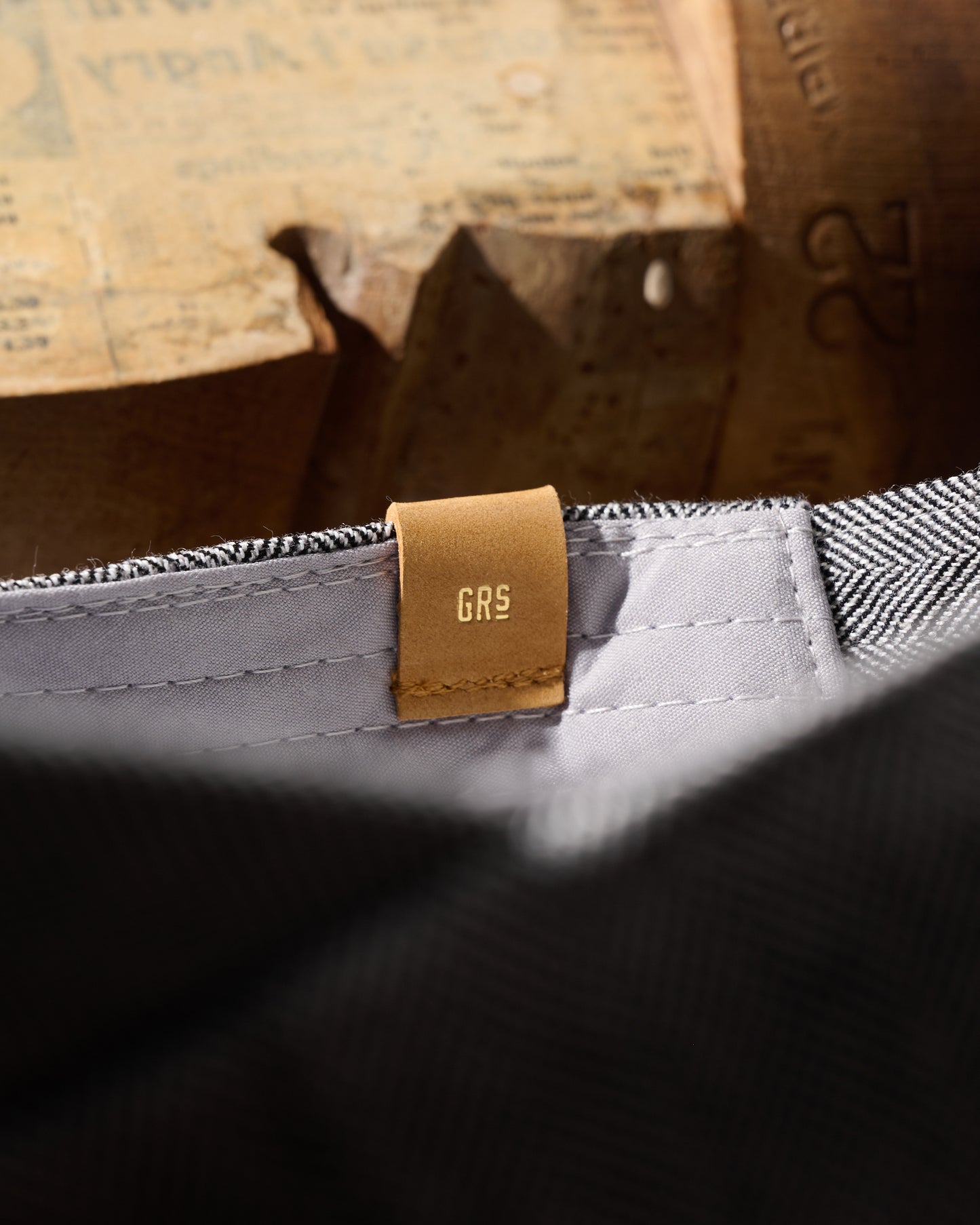 GRS Kowloon Embroidery Italian Suiting Wool Cap / Type 16