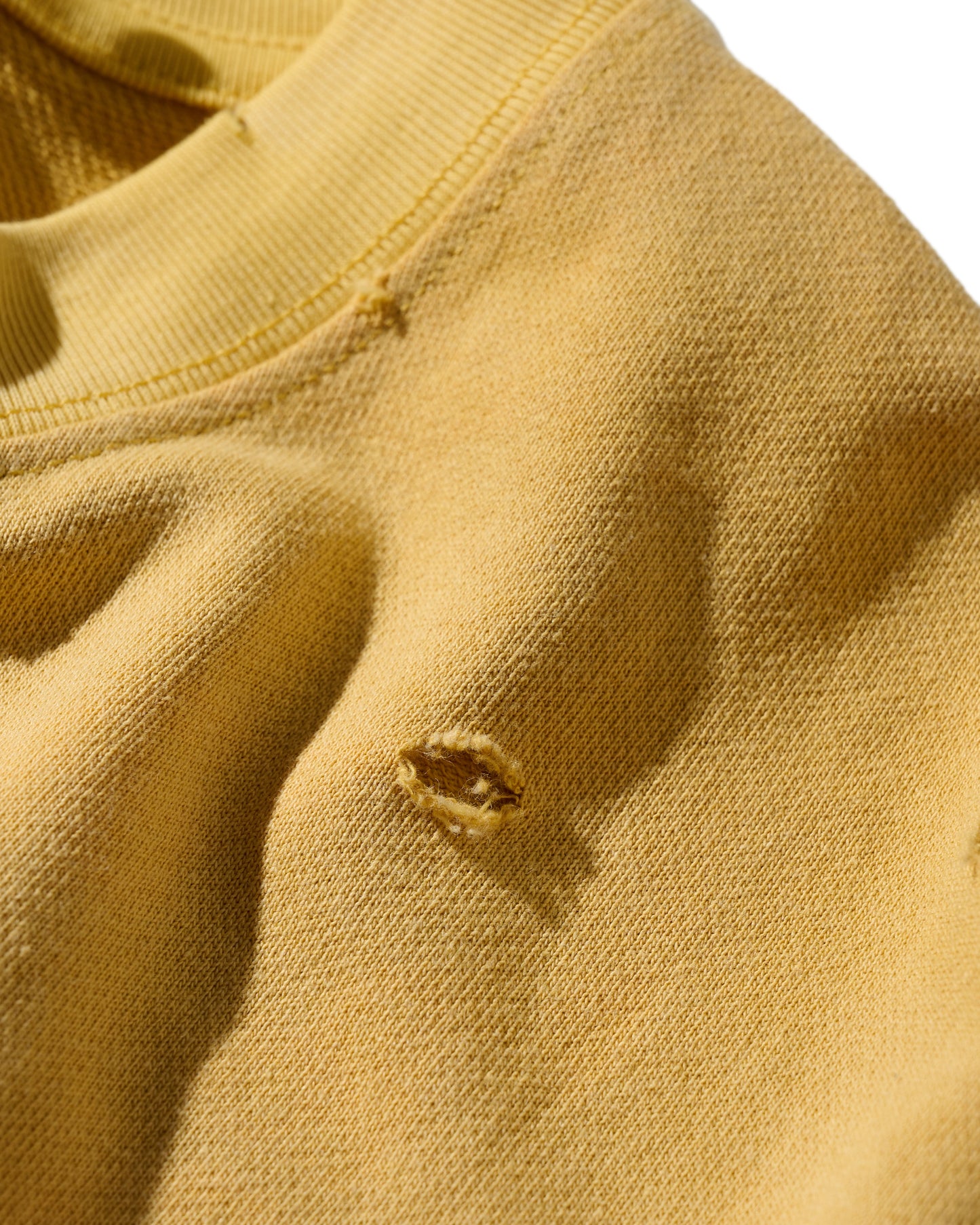 GRS SUN FADED S/S POCKET TEE / YELLOW