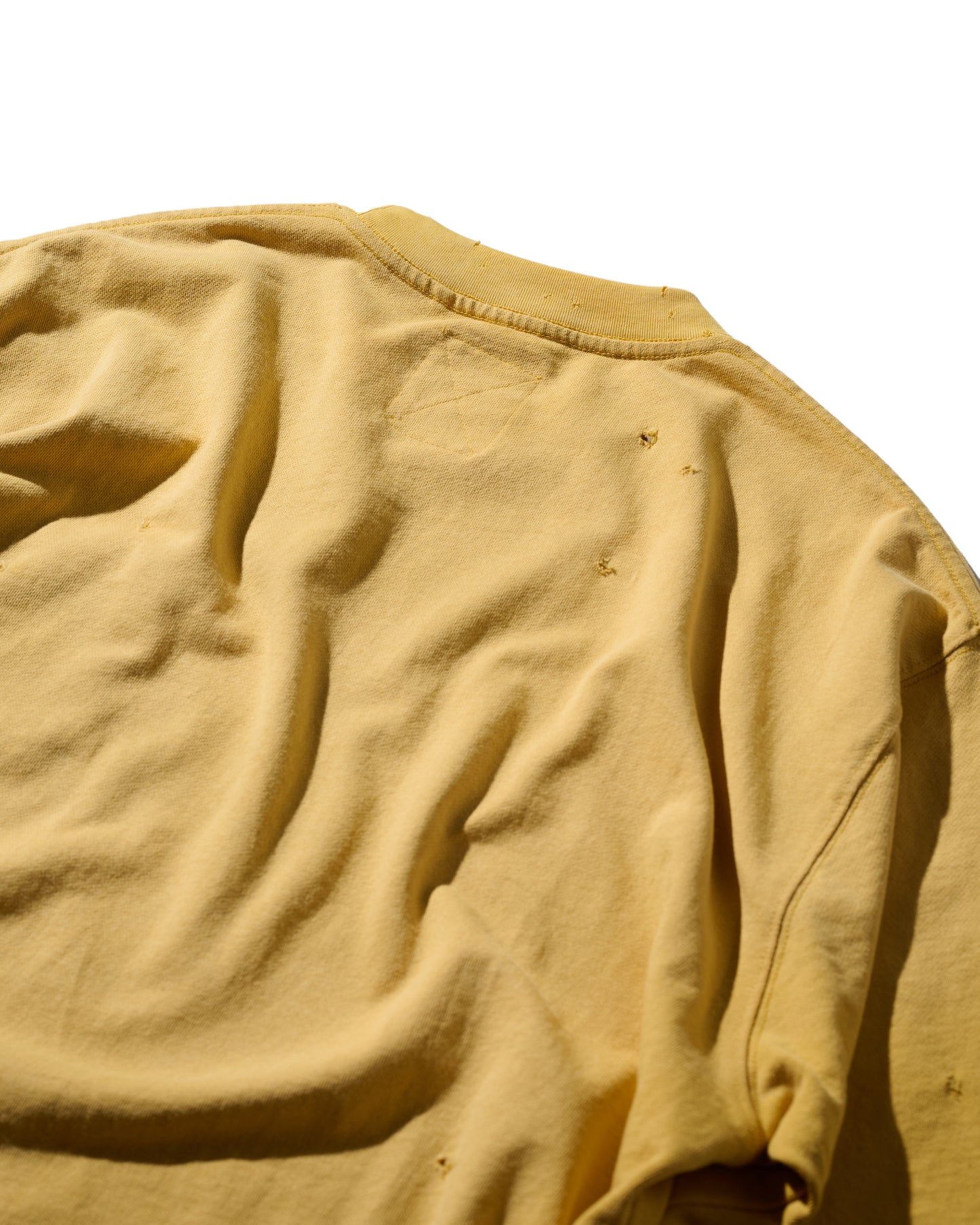 GRS SUN FADED S/S POCKET TEE / YELLOW