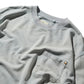 GRS SUN FADED S/S POCKET TEE / GREY
