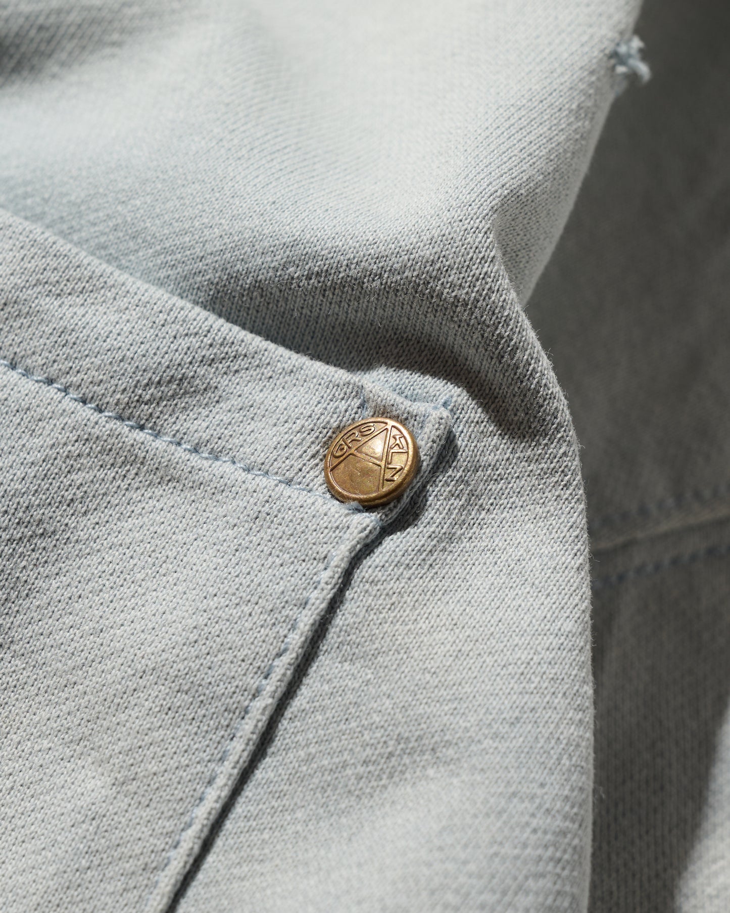 GRS SUN FADED S/S POCKET TEE / GREY